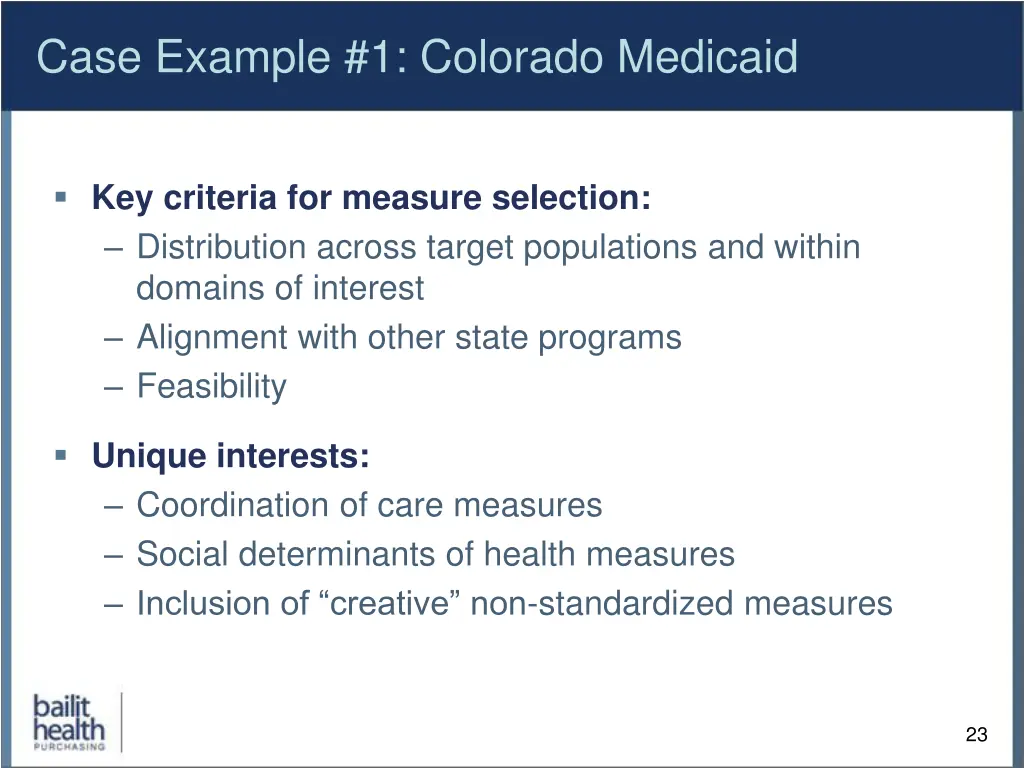 case example 1 colorado medicaid 1