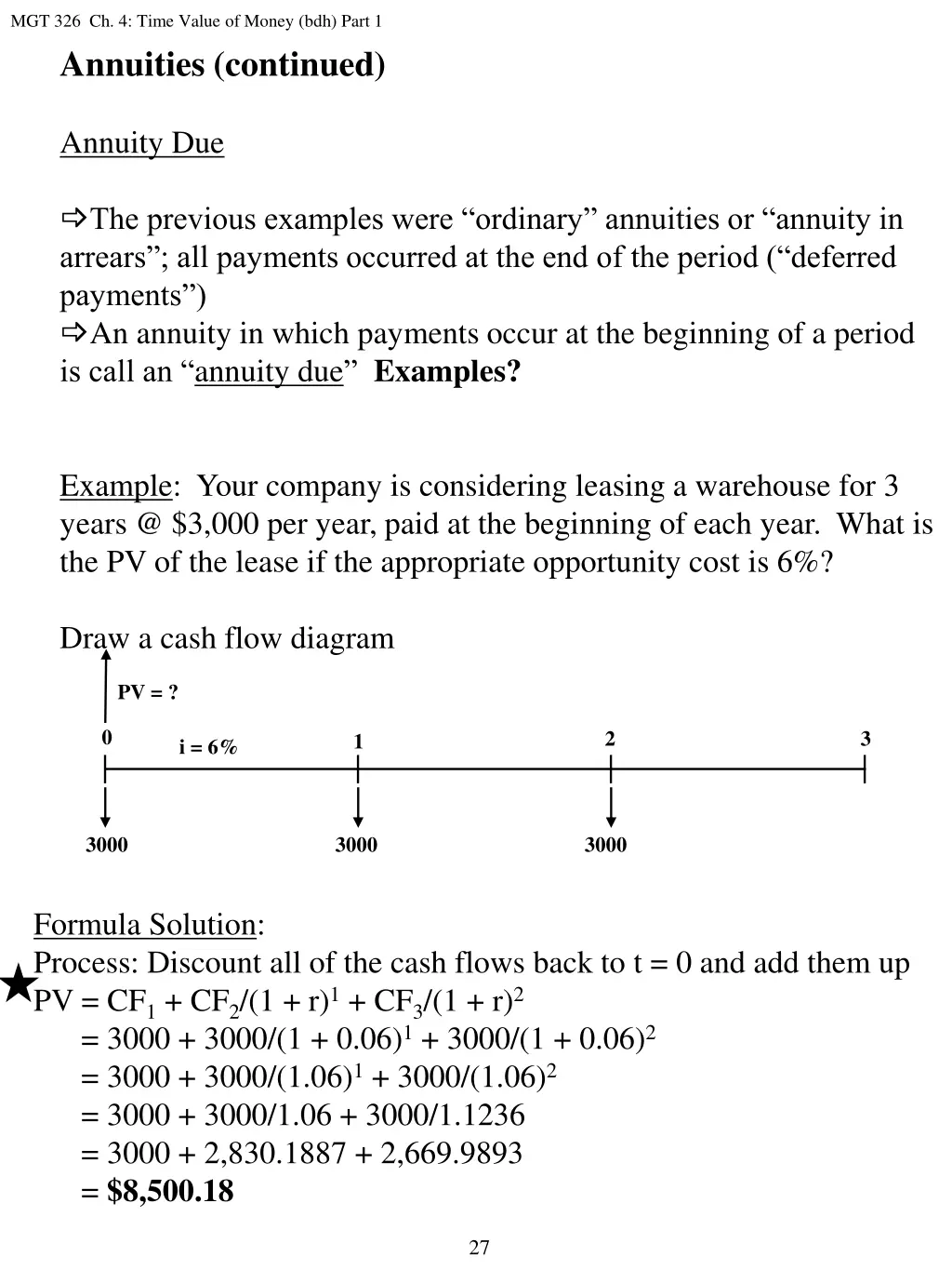 mgt 326 ch 4 time value of money bdh part 16