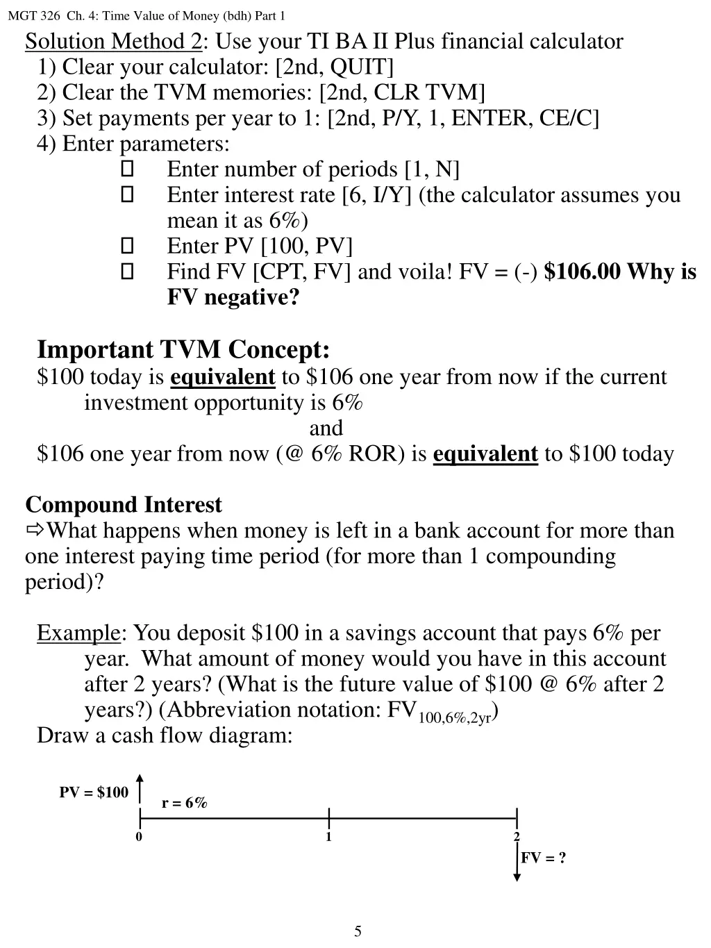 mgt 326 ch 4 time value of money bdh part 2