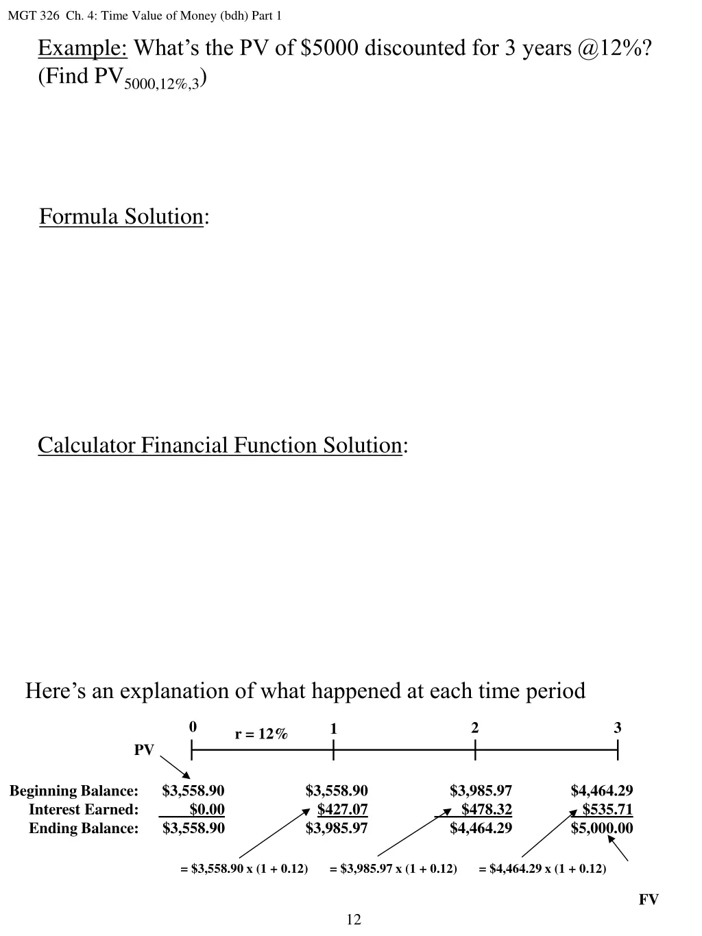 mgt 326 ch 4 time value of money bdh part 6