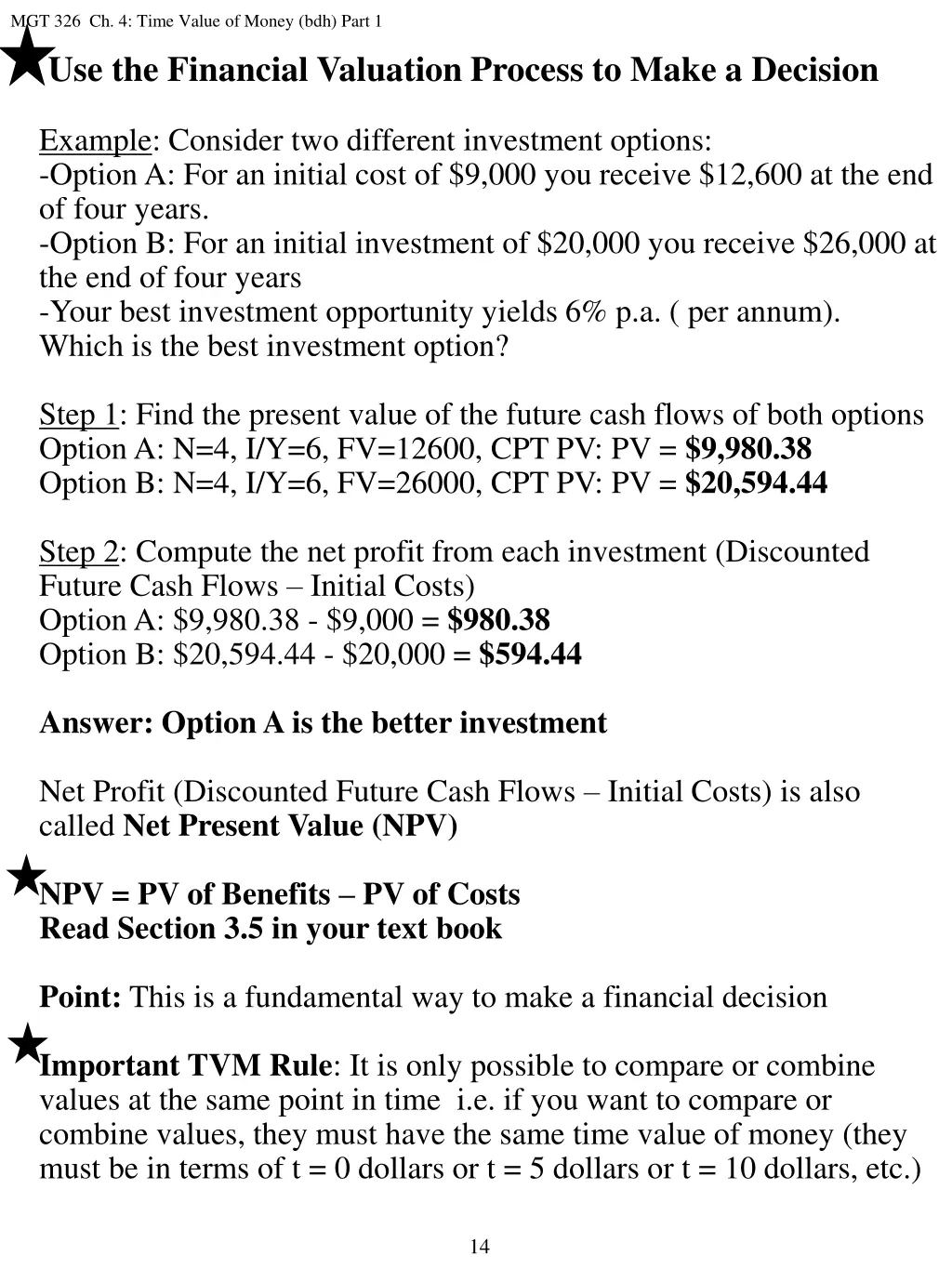 mgt 326 ch 4 time value of money bdh part 7