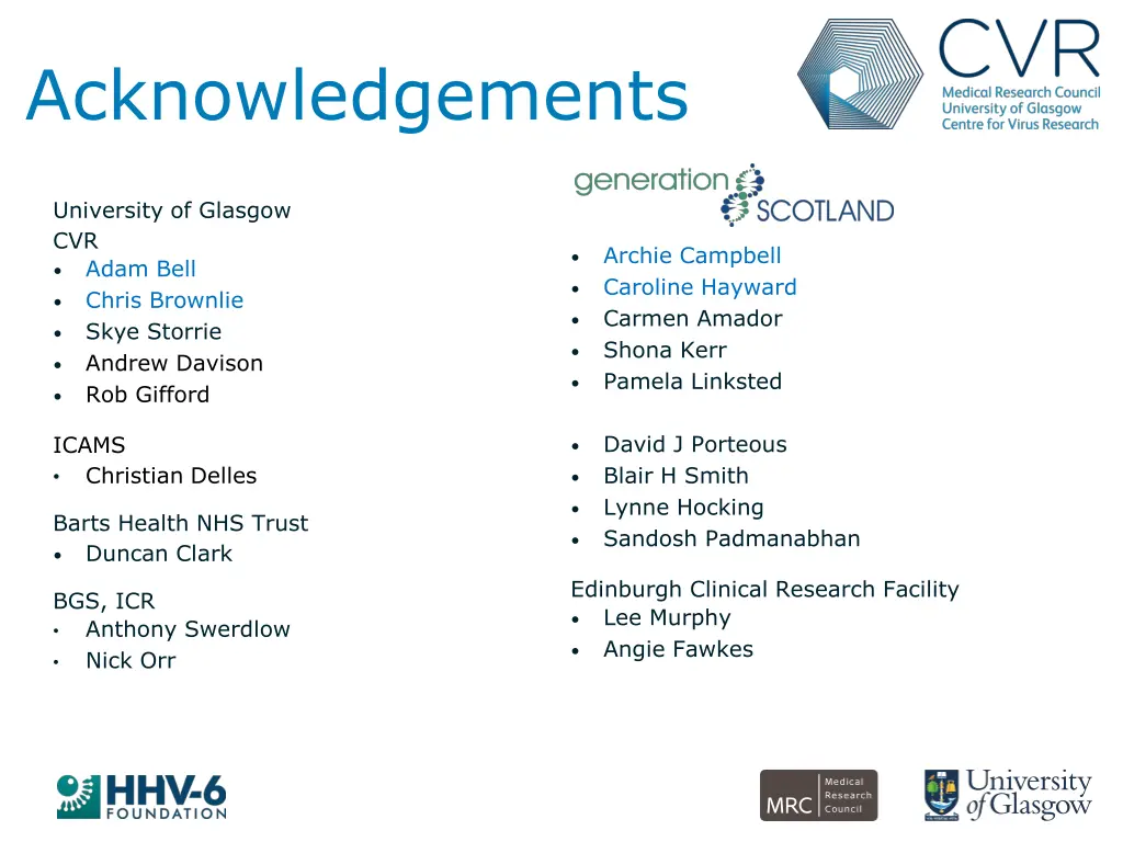 acknowledgements