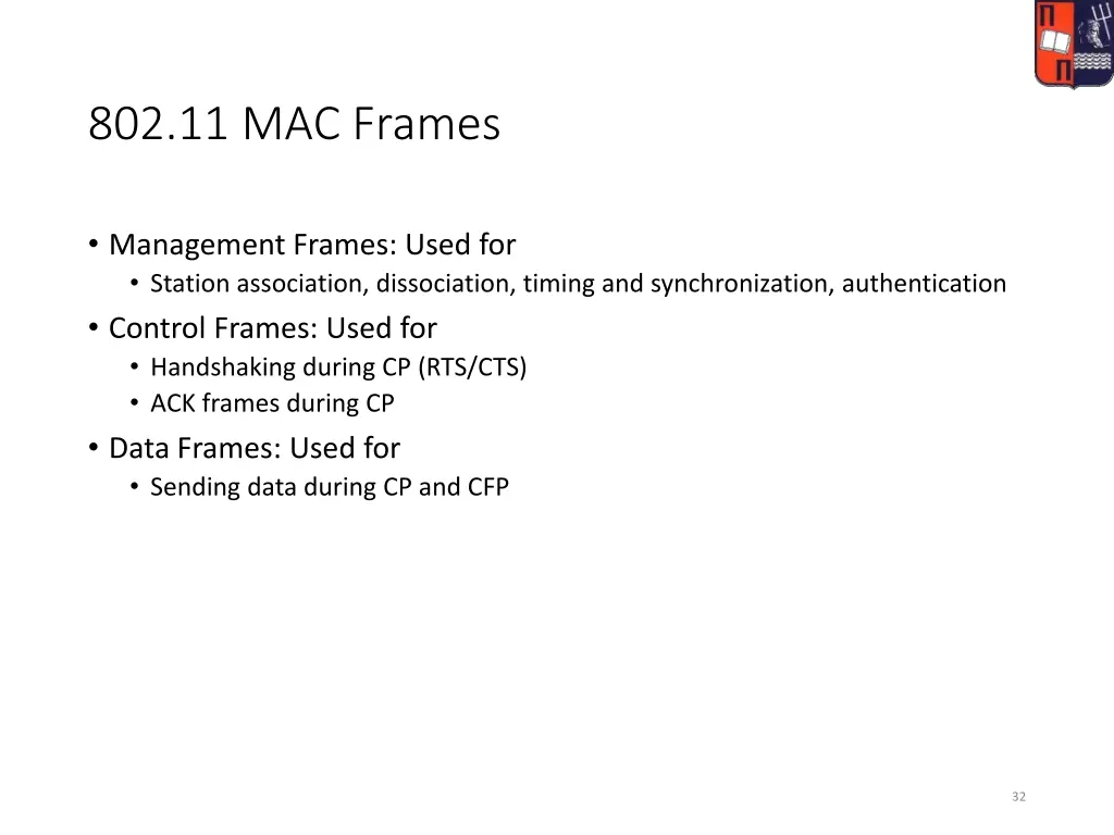 802 11 mac frames