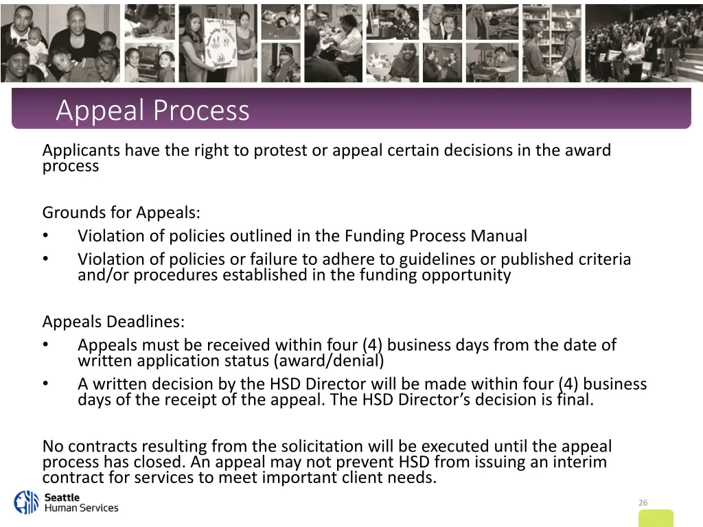 appeal process