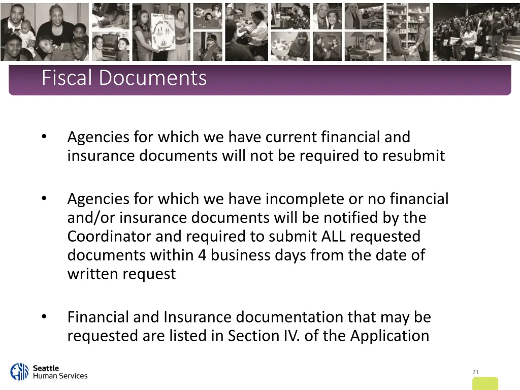 fiscal documents