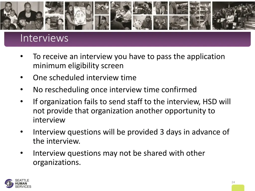 interviews