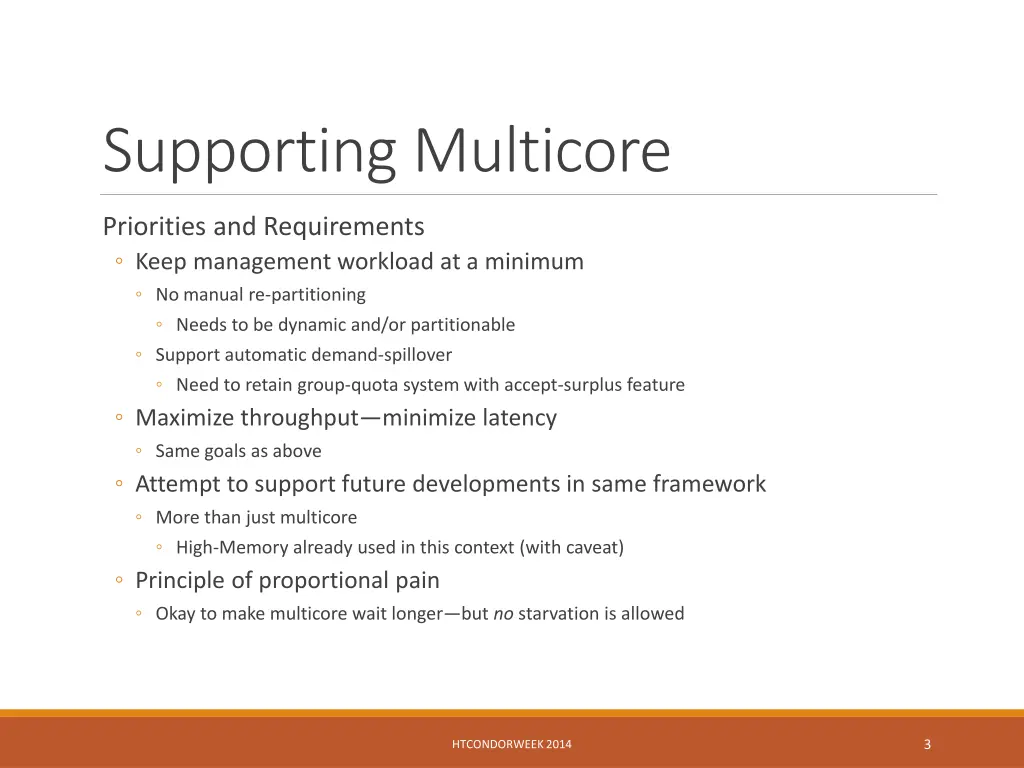 supporting multicore