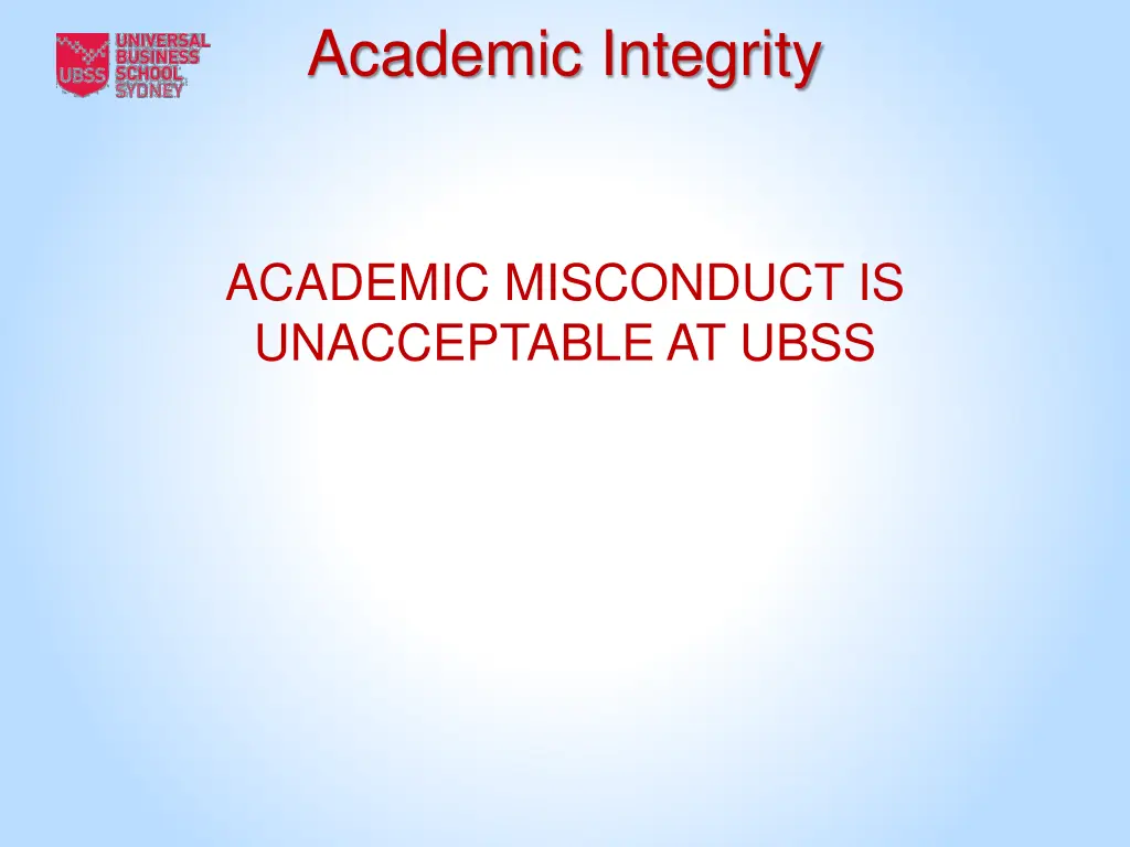 academic integrity 1