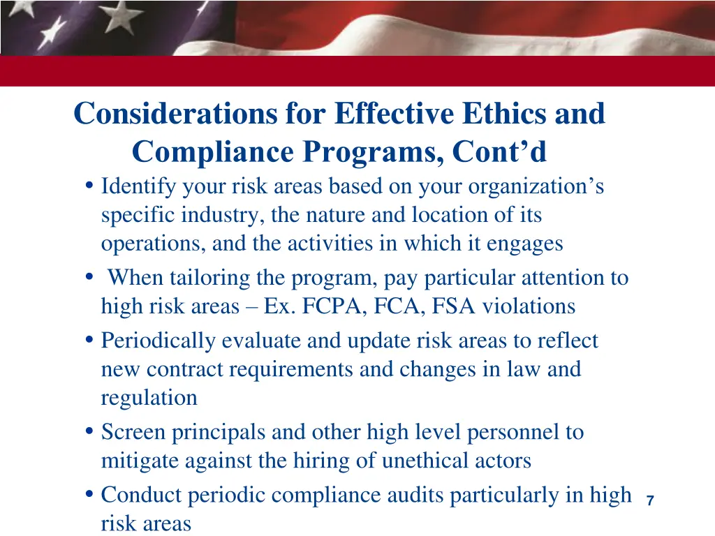 considerations for effective ethics 1