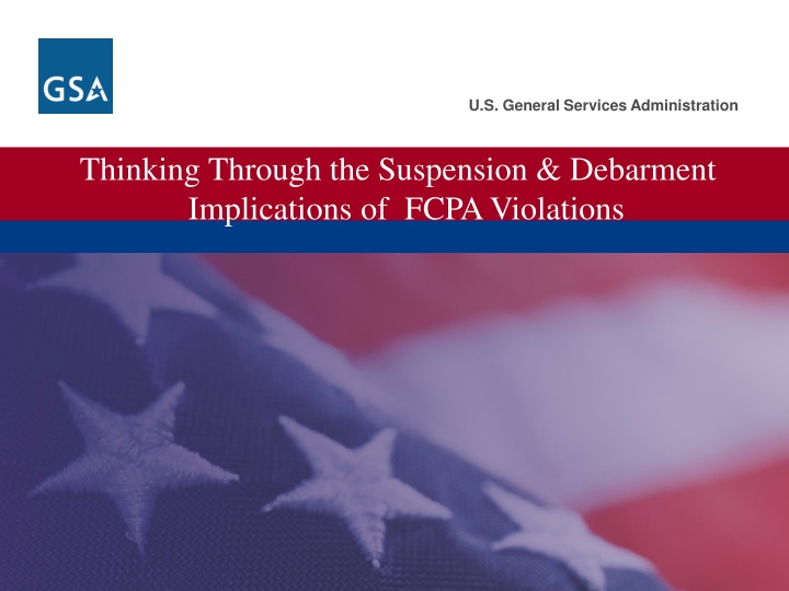 u s general services administration