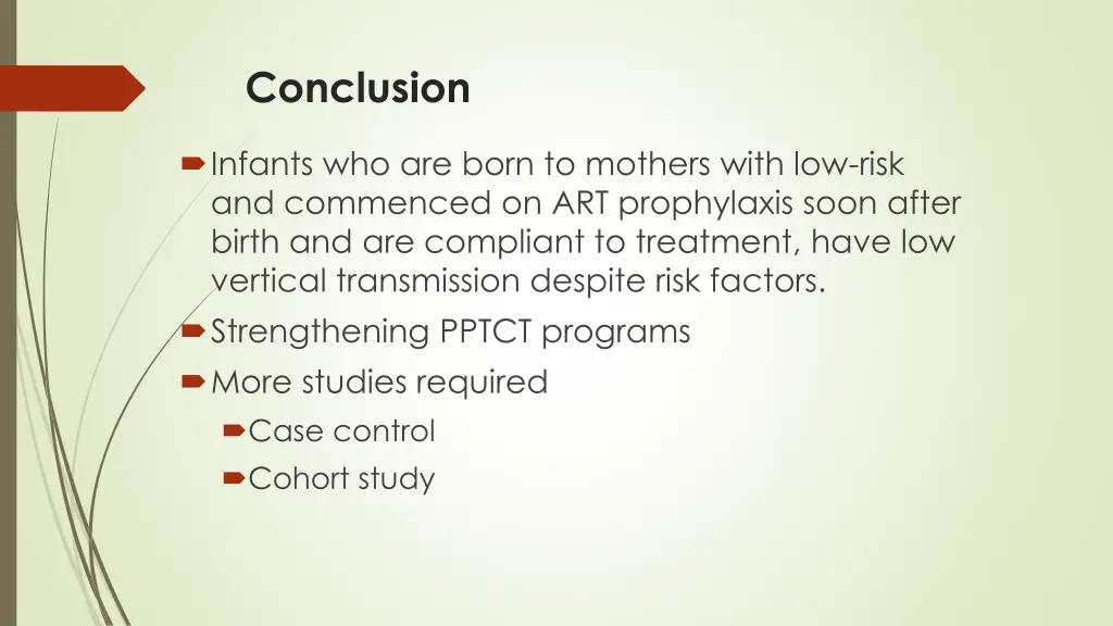 conclusion