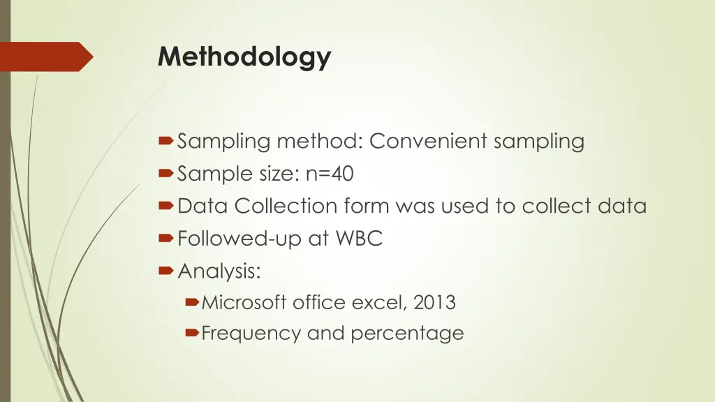 methodology