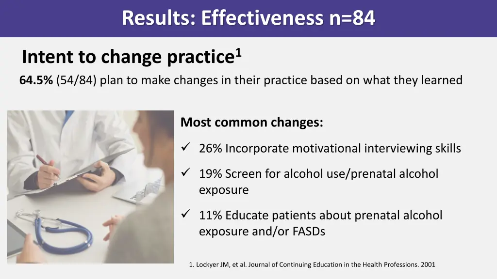 results effectiveness n 84 2