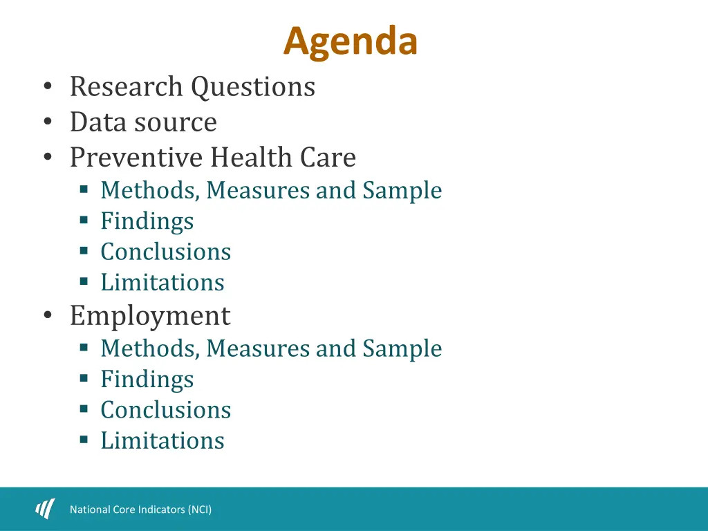 agenda