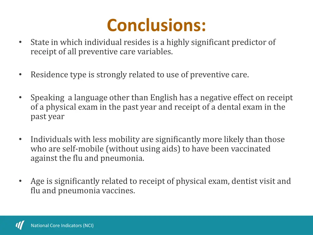 conclusions 2