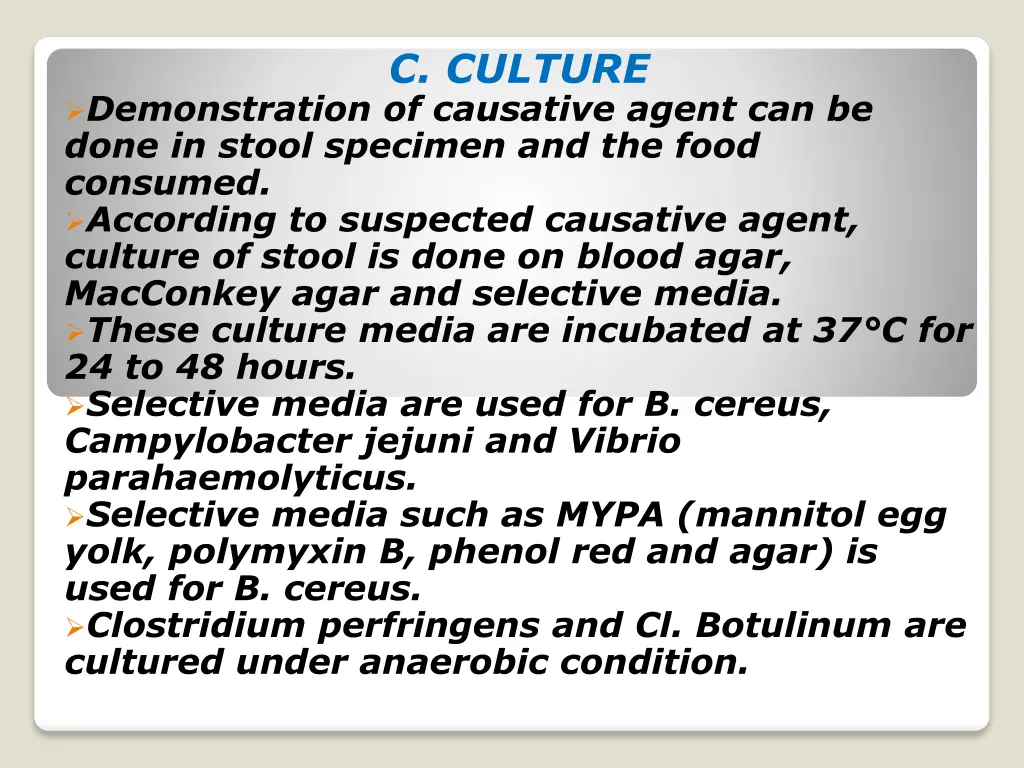 c culture