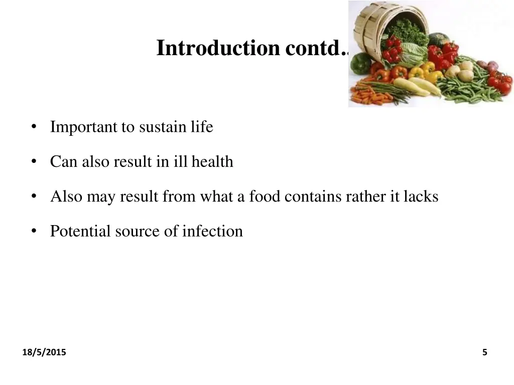introduction contd