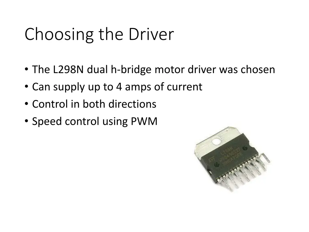 choosing the driver