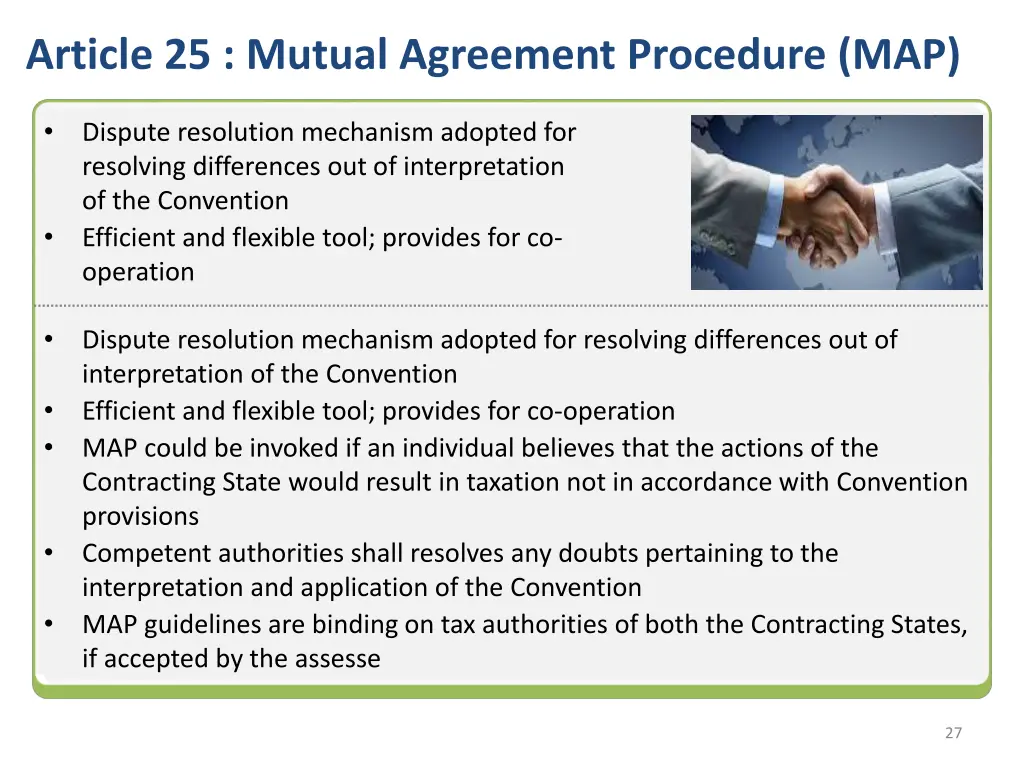article 25 mutual agreement procedure map