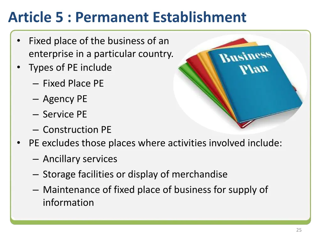 article 5 permanent establishment