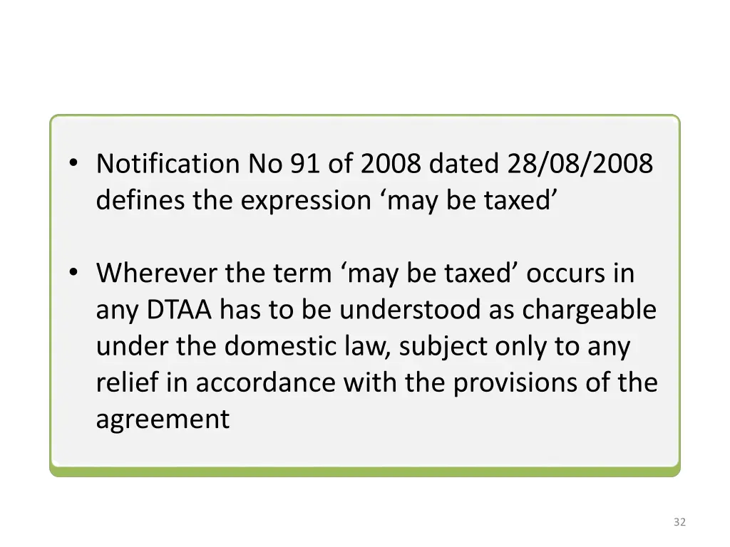 notification no 91 of 2008 dated 28 08 2008