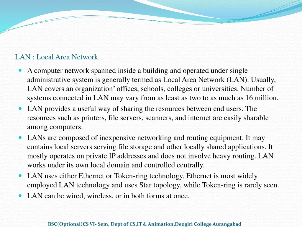 lan local area network 1