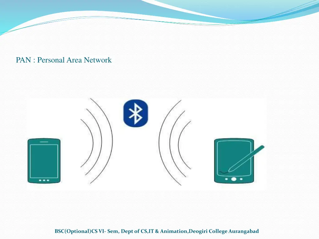 pan personal area network