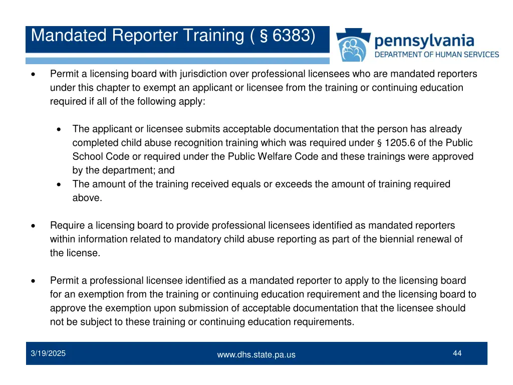 mandated reporter training 6383 3