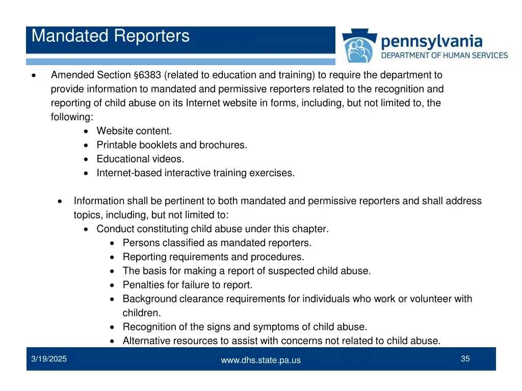 mandated reporters 6