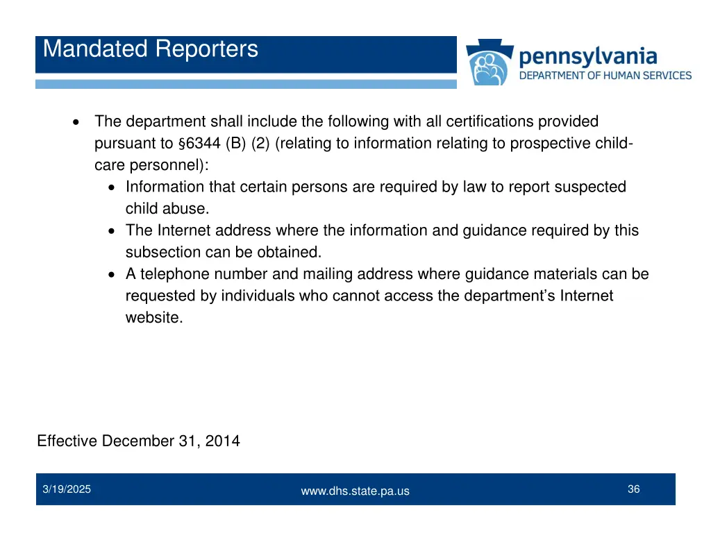 mandated reporters 7