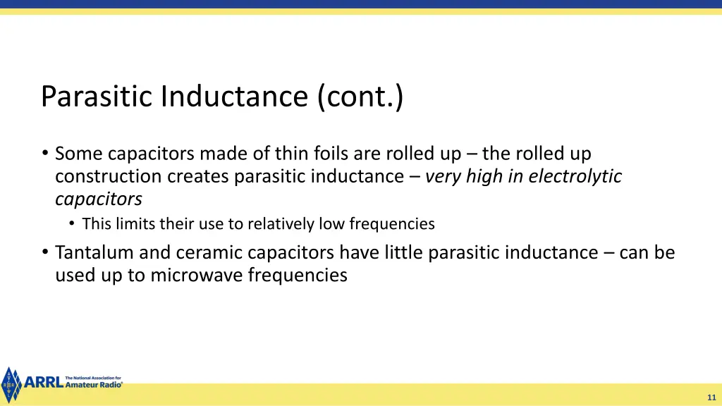 parasitic inductance cont