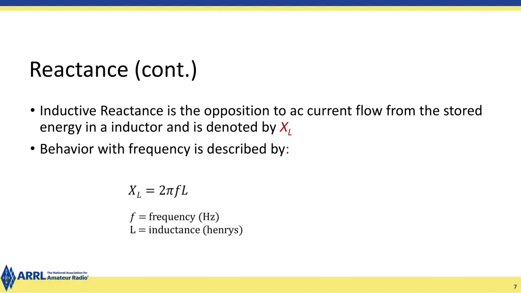 reactance cont