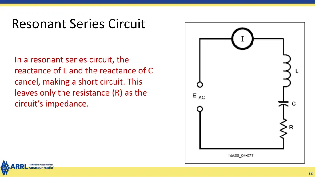resonant series circuit
