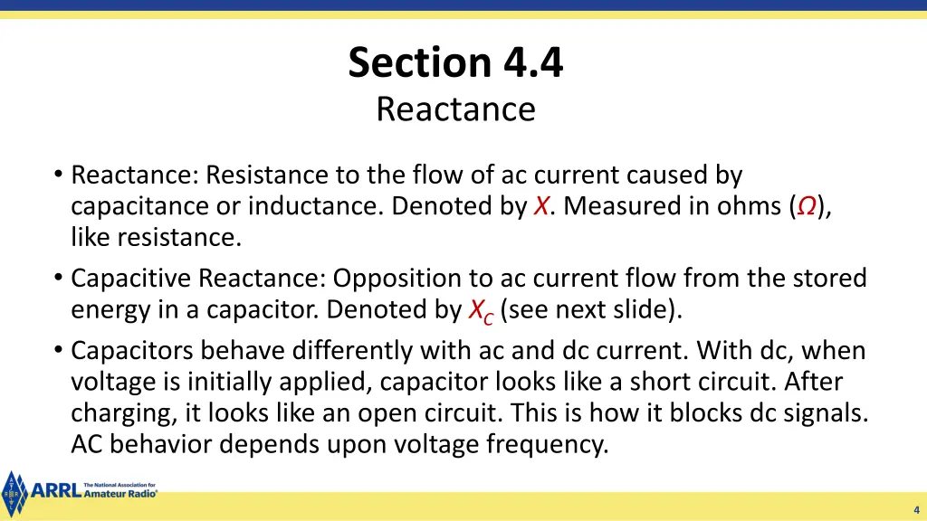 section 4 4 reactance