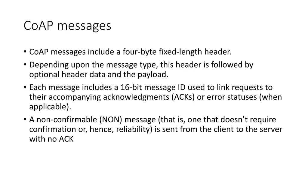 coap messages