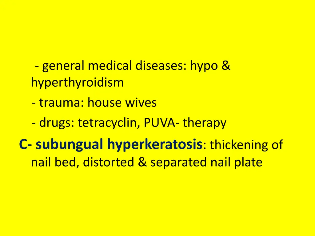 general medical diseases hypo hyperthyroidism