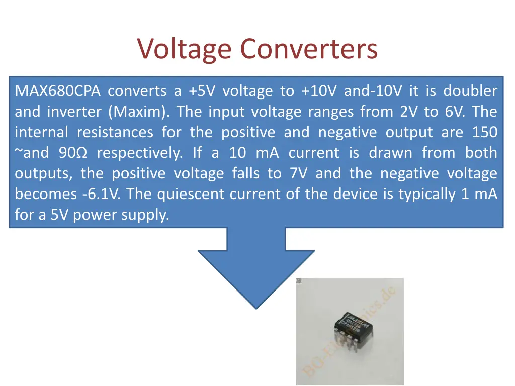 voltage converters