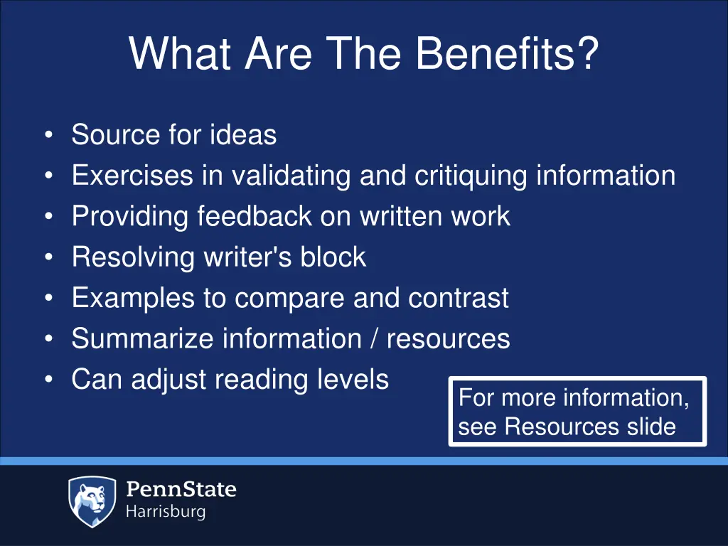 what are the benefits
