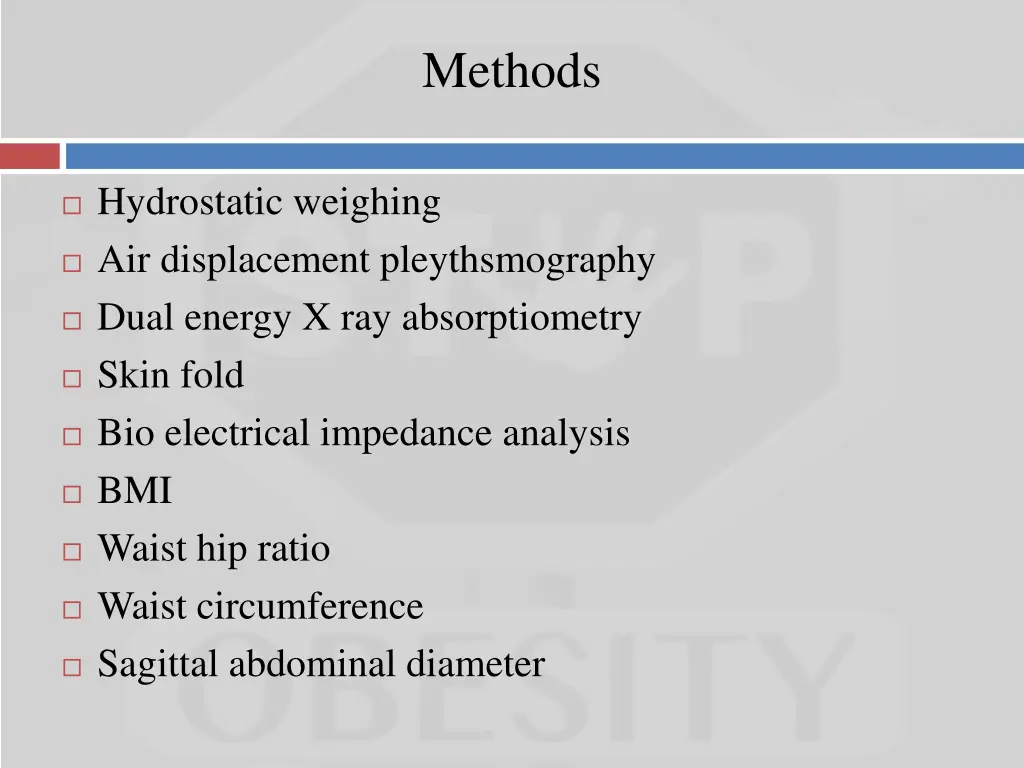 methods