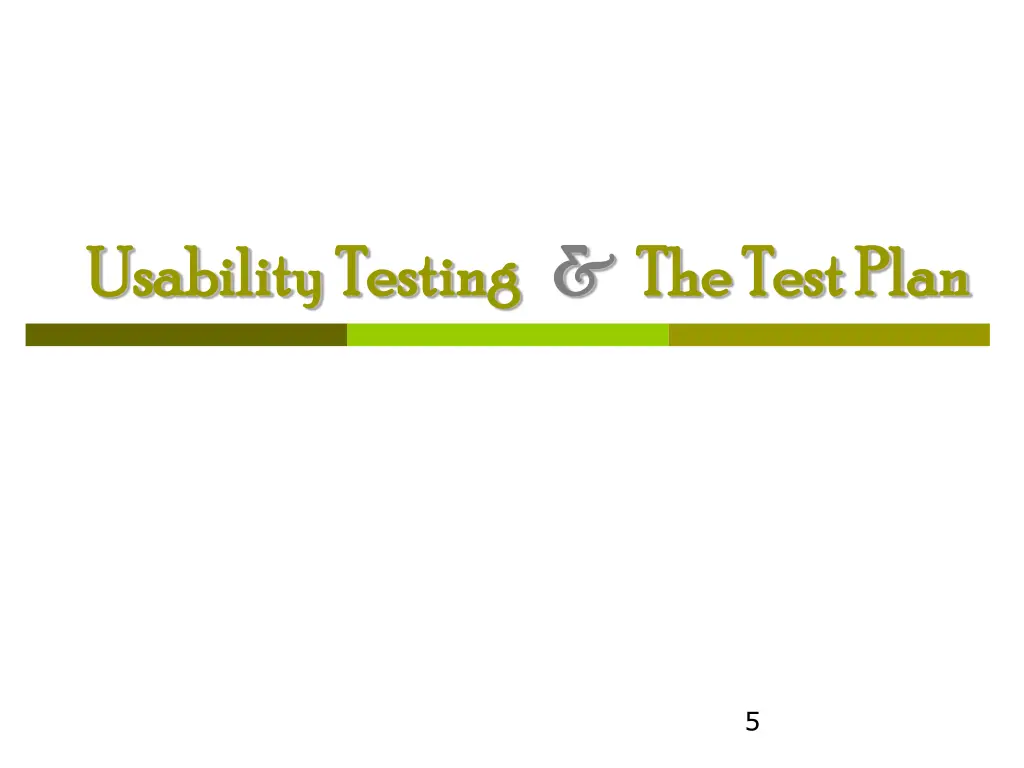 usability usability testing