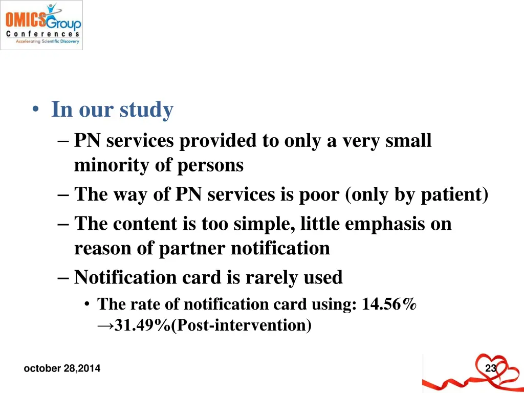 in our study pn services provided to only a very
