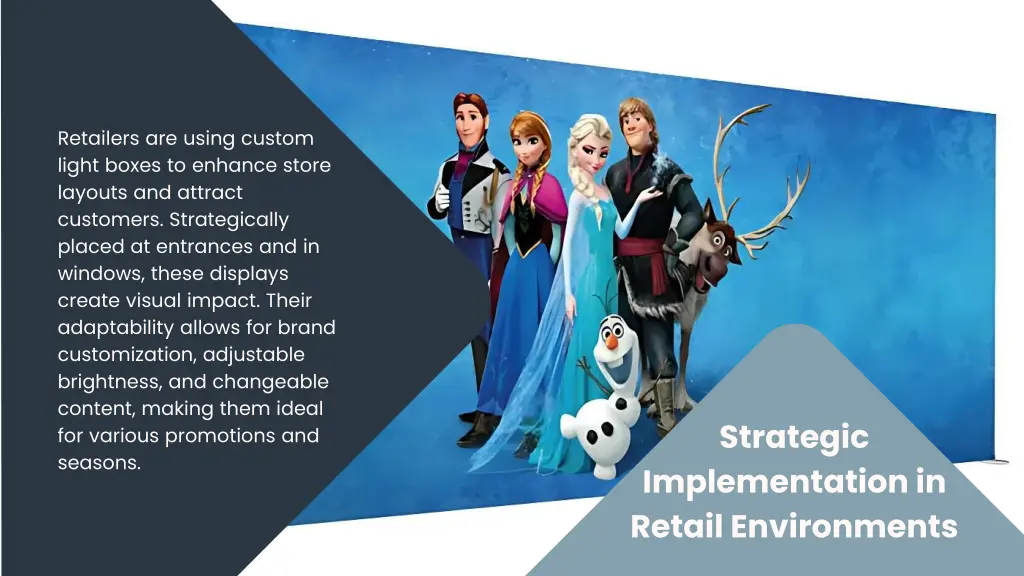 retailers are using custom light boxes to enhance