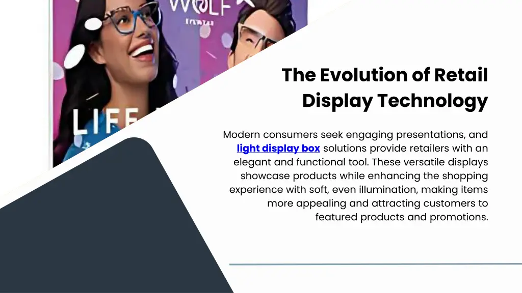 the evolution of retail display technology