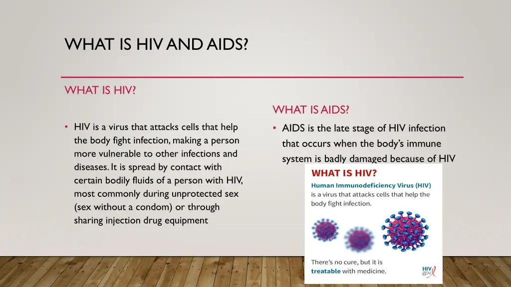 what is hiv and aids
