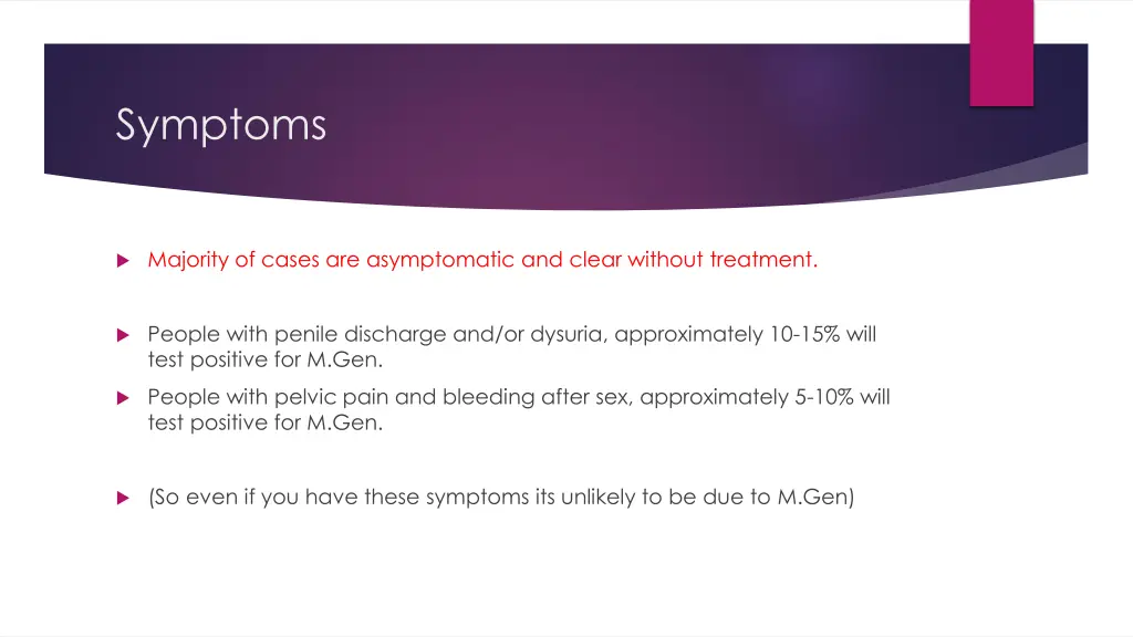 symptoms