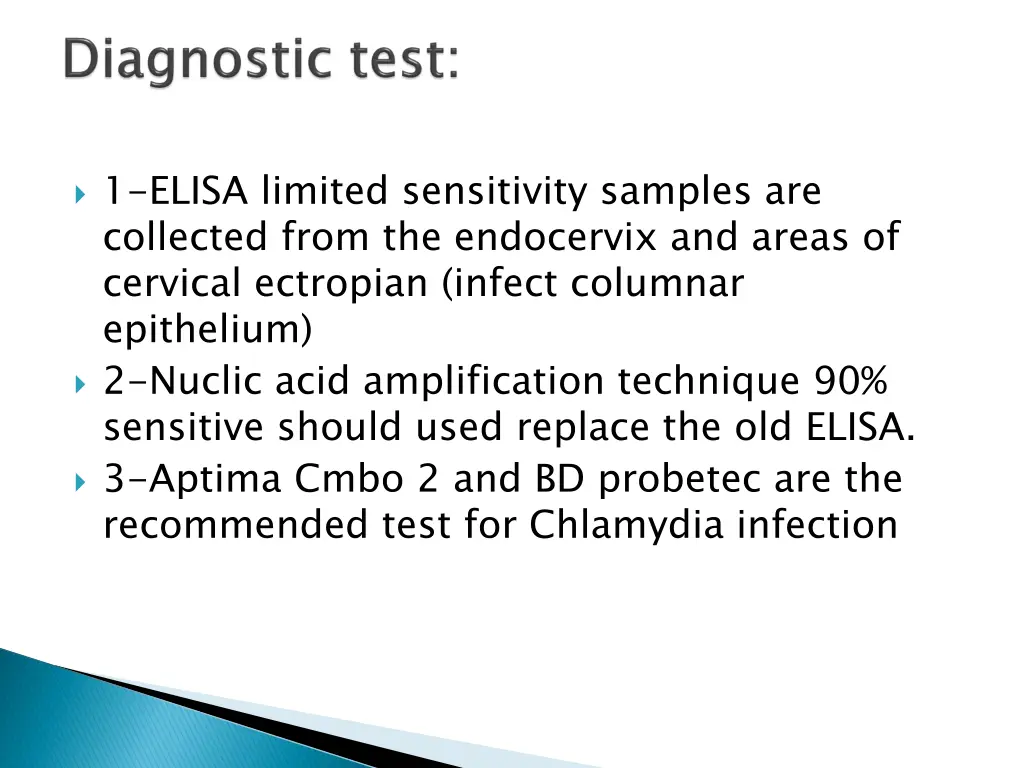 1 elisa limited sensitivity samples are collected