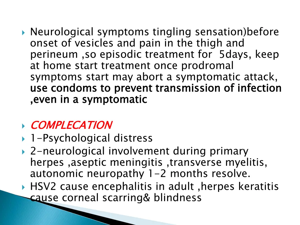 neurological symptoms tingling sensation before