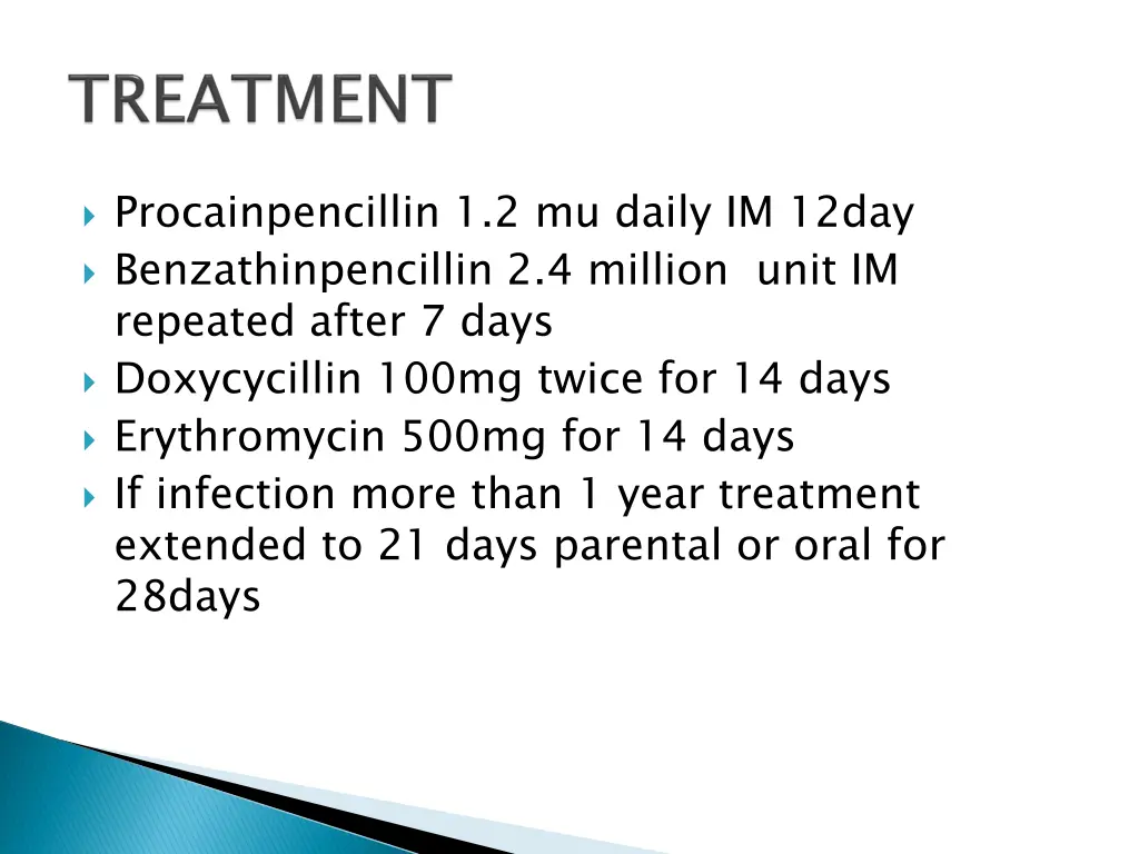 procainpencillin 1 2 mu daily im 12day