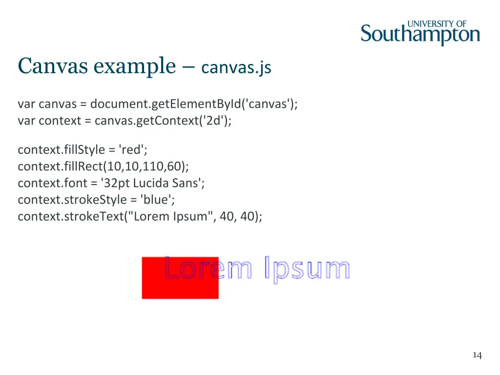 canvas example canvas js