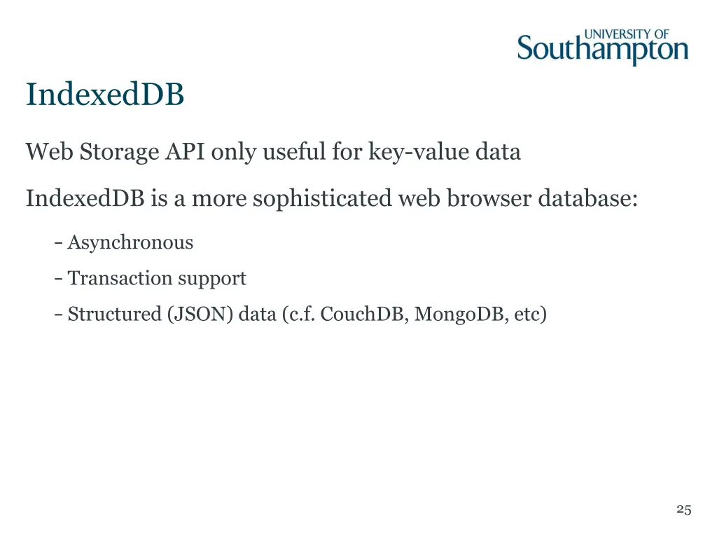 indexeddb 1